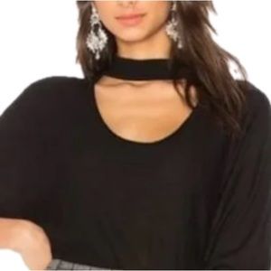 Splendid Collection Cutout Sweater Dress with Side Pockets